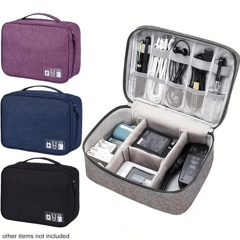 Travel Accessories As Gifts - Electronics Organizer Travel Case Water Resistant
