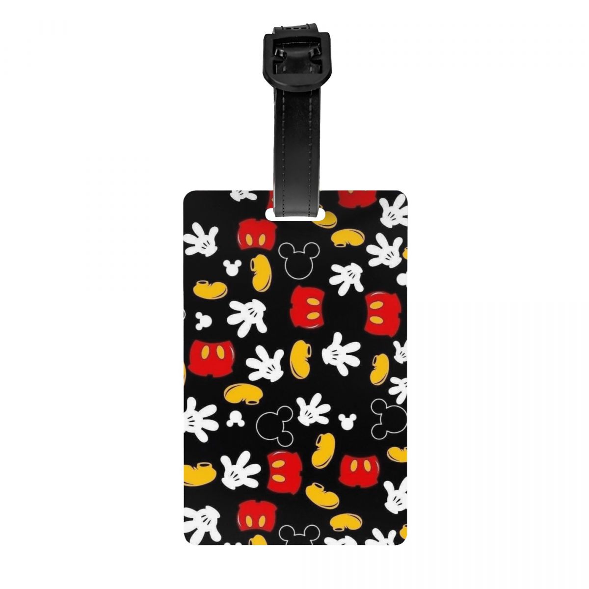 Travel Accessories Name - Custom M-Mouse Luggage Tag for Suitcases