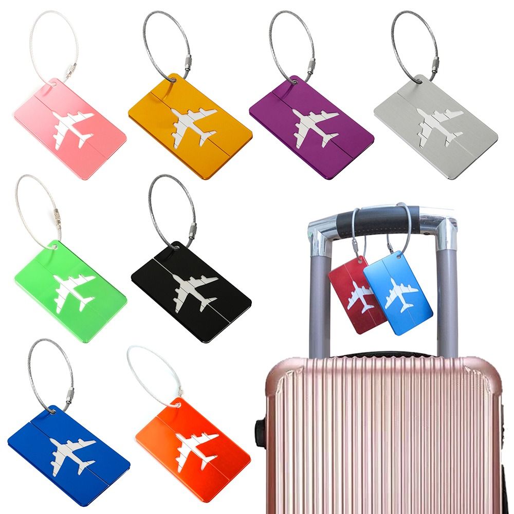 Travel Accessories Sale - Aluminium Travel Luggage Tags Reusable Suitcase