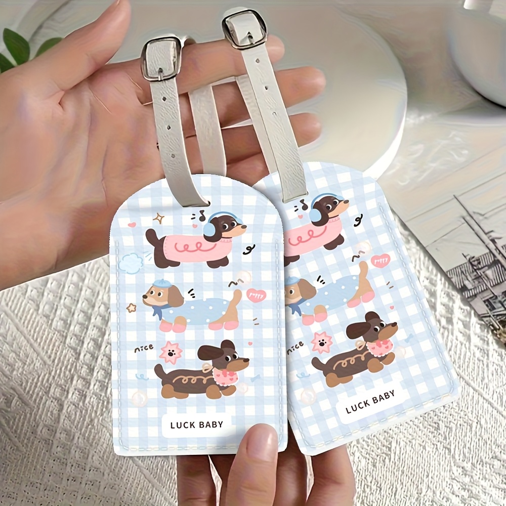 Travel Accessories As Gifts - Luggage Tag Made of PU Material