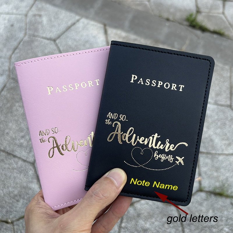 Travel.Accessories News - Customized Names Passport Covers Travel Wallet