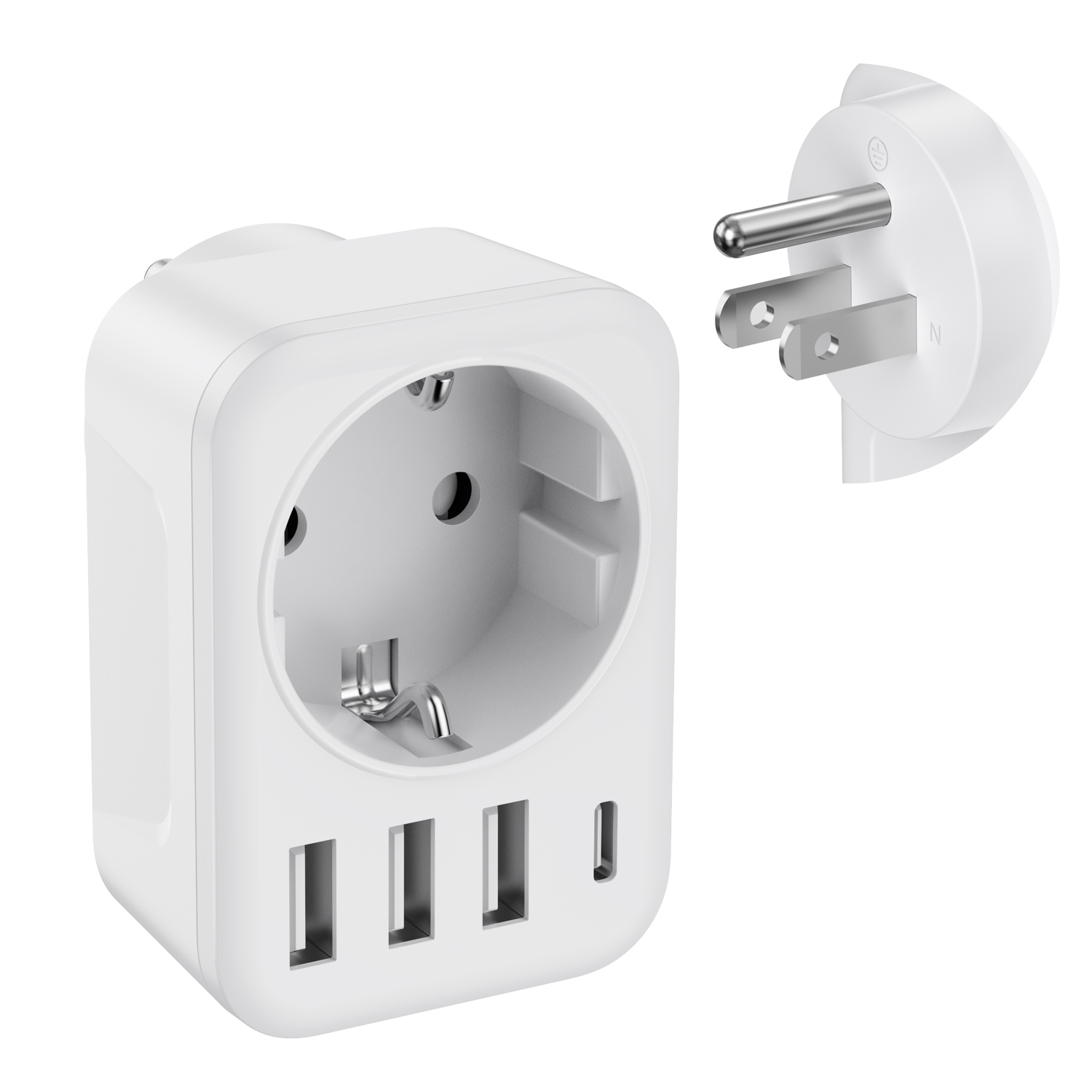 Travel Accessories Europe - Travel Adapter USA Adapter Europe America