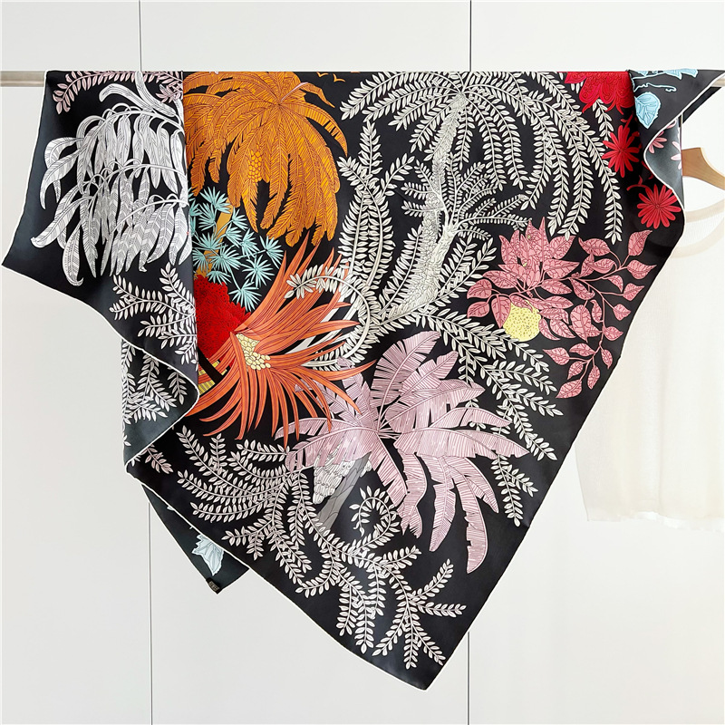 14mm Silk Scarf Women Hand Rol - Travel Accessories Luxury review and price