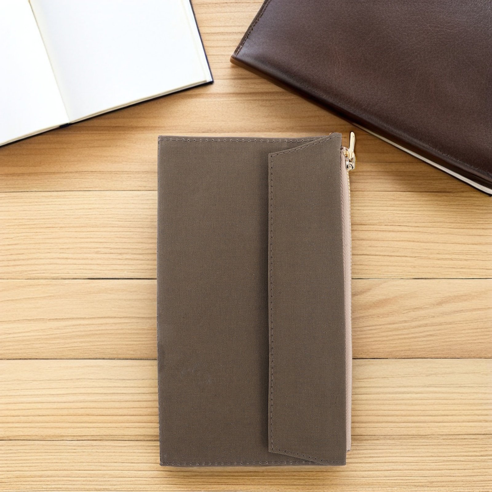 Olive Green Travel Pocket Note - Travel Notebook Journal review and price