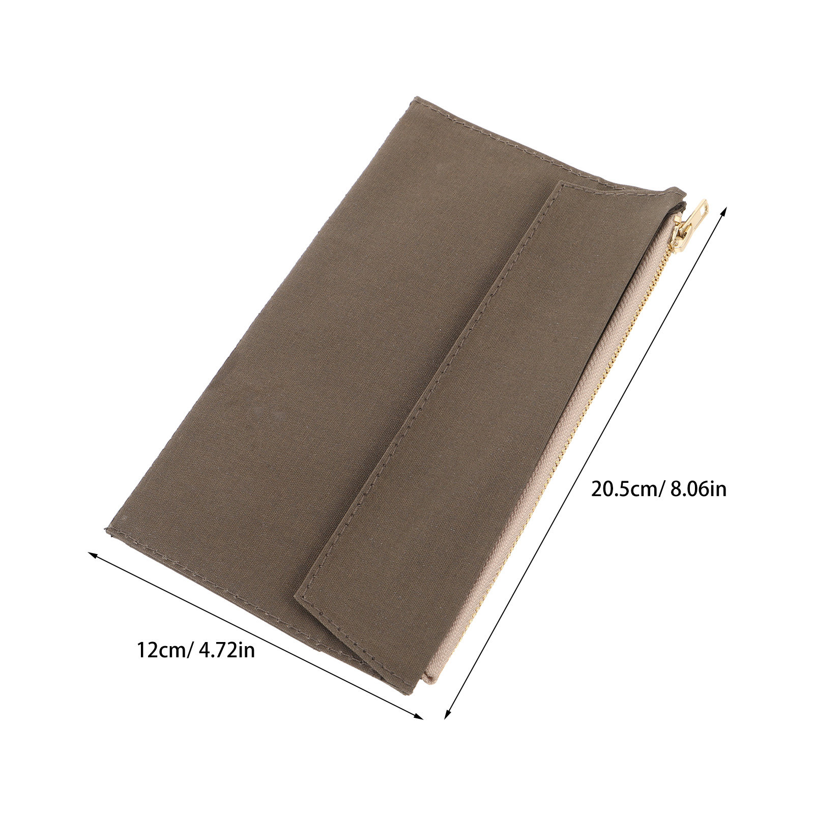 Olive Green Travel Pocket Note - Travel Notebook Journal review and price