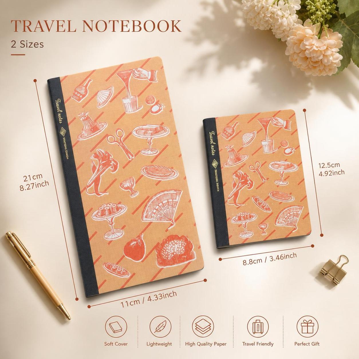 Retro Travelers Notebook Color - Travel Notebook Journal review and price