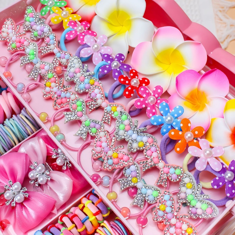 546Pcs Bow High Elastic Hair A - Travel Accessories Kit review and price