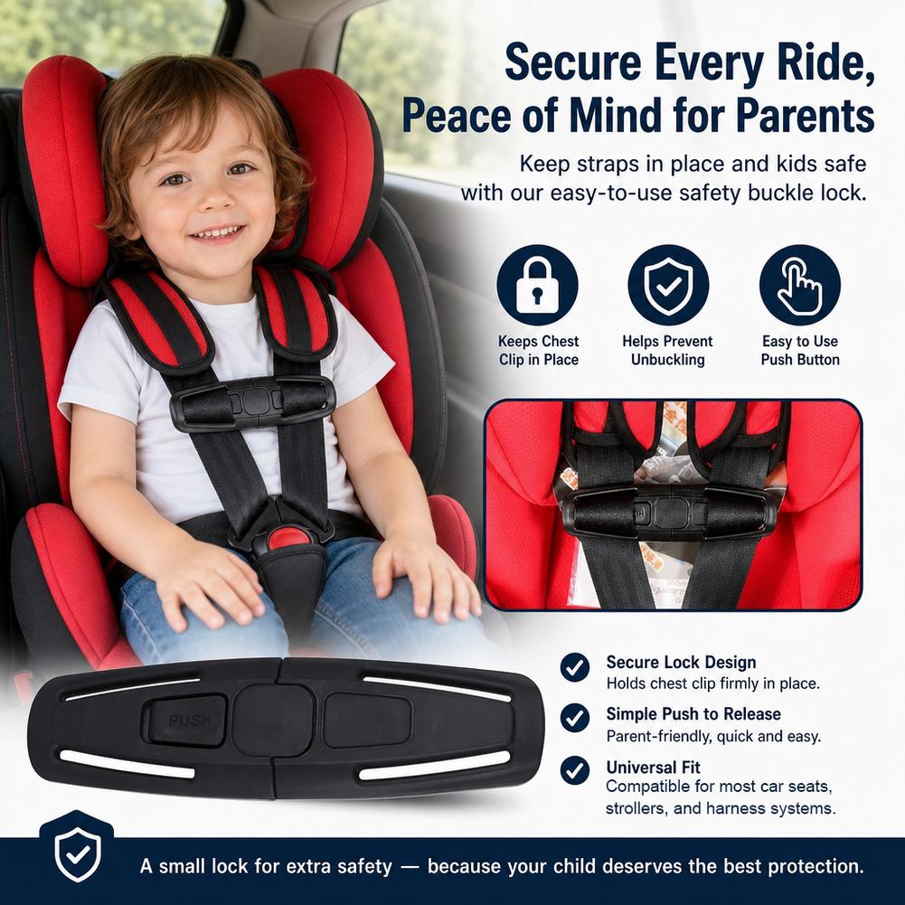 Car Child Safety Seat Strap Cl - Travel Accessories For Toddlers review and price