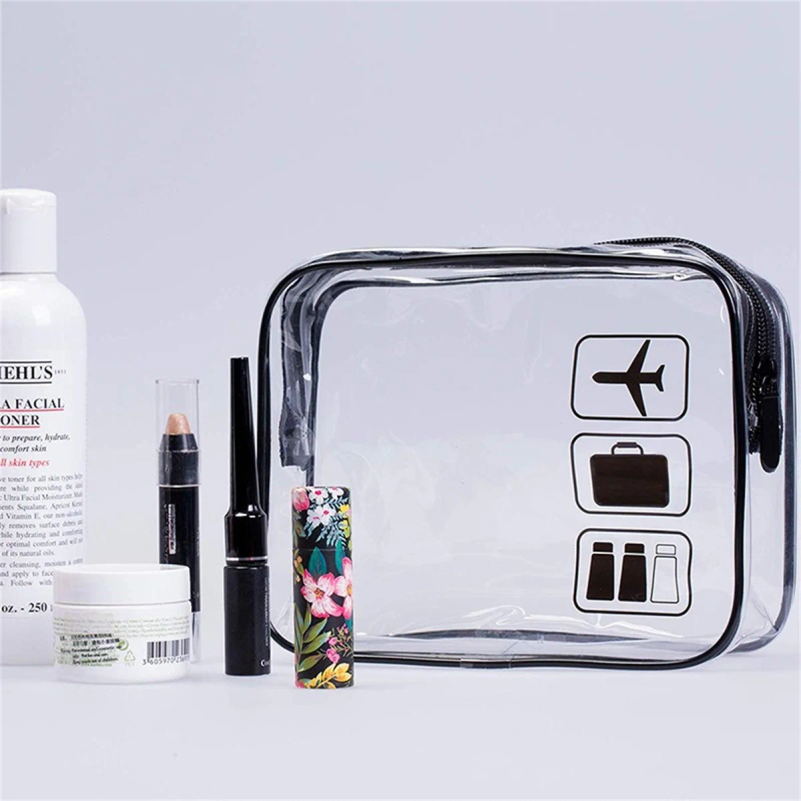 1pc Clear Toiletry TSA Approve - Toiletry Bag Tsa review and price