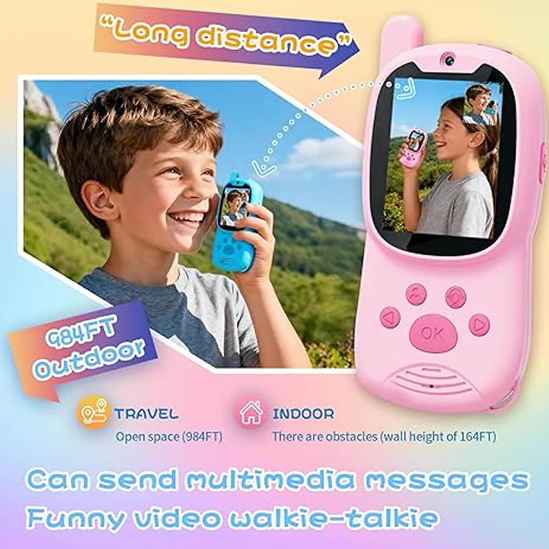 Walkie Talkies for Kids Rechar - Travel Accessories For Toddlers review and price