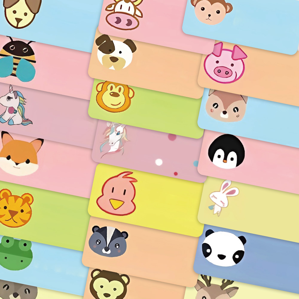 50pcs Cartoon Name Sticker Cut - Sticker Luggage Decorative review and price