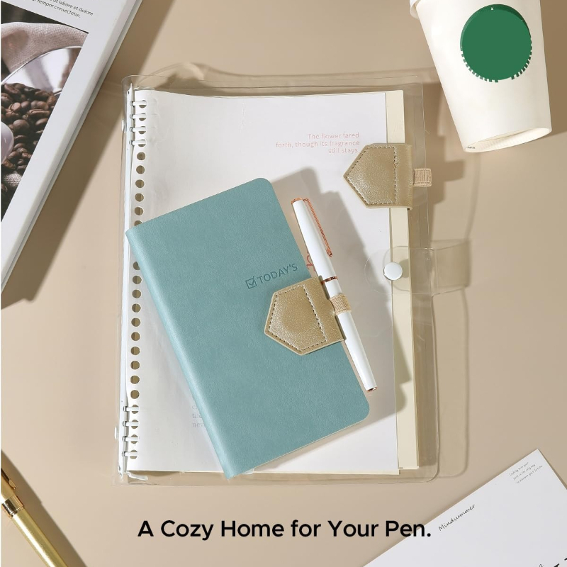 1pc Magnetic PU Leather Bookma - Travel Notebook Journal review and price