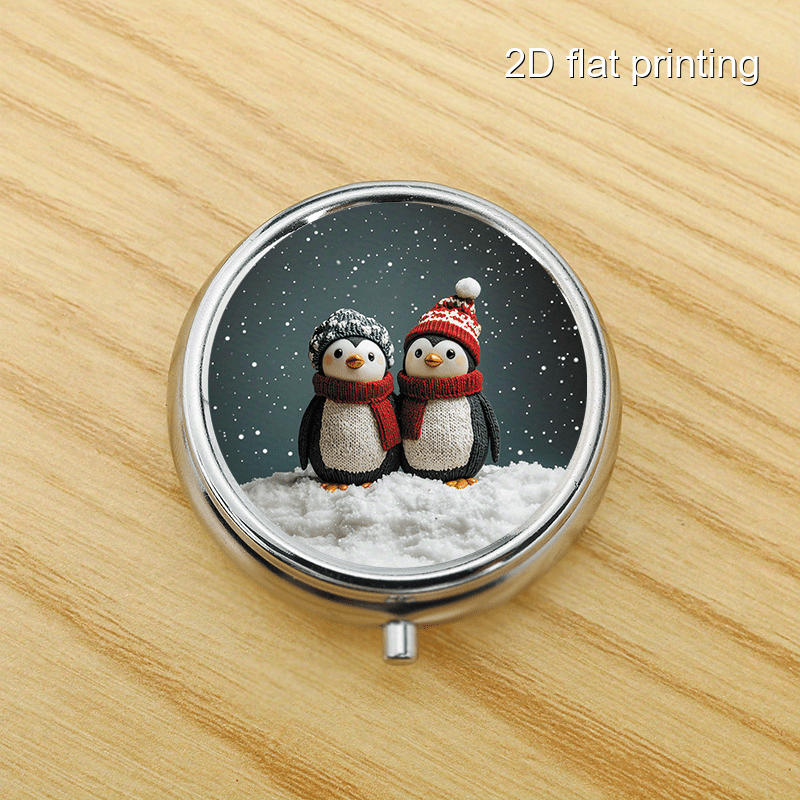 Winter Penguin 7-Pattern Round - Travel Accessories As Gifts review and price