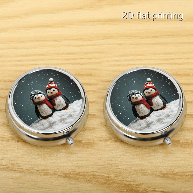 Winter Penguin 7-Pattern Round - Travel Accessories As Gifts review and price