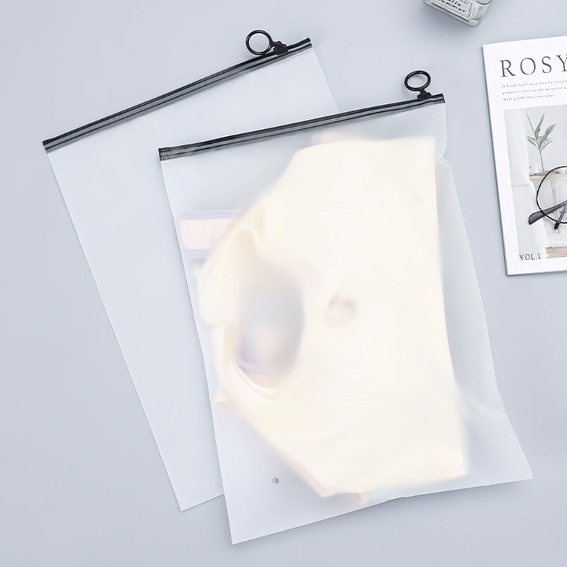 500Pcs/Lot Frosted Zipper Bag  - Travel Ziplock Bags review and price
