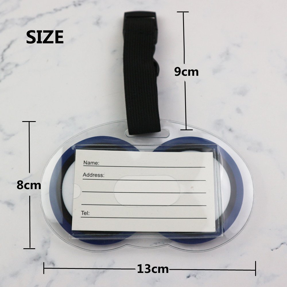 Cute Eyes Luggage Tags Funny S - Travel Accessories Name review and price