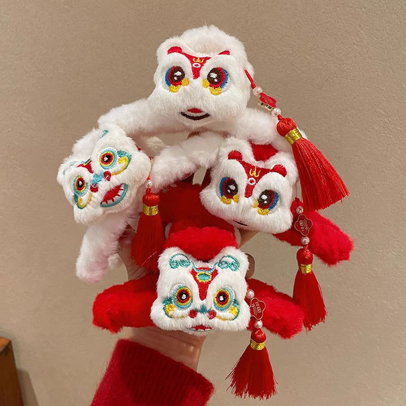 1pc Lion Dance Tassel New Year - Travel Accessories Aesthetic review and price