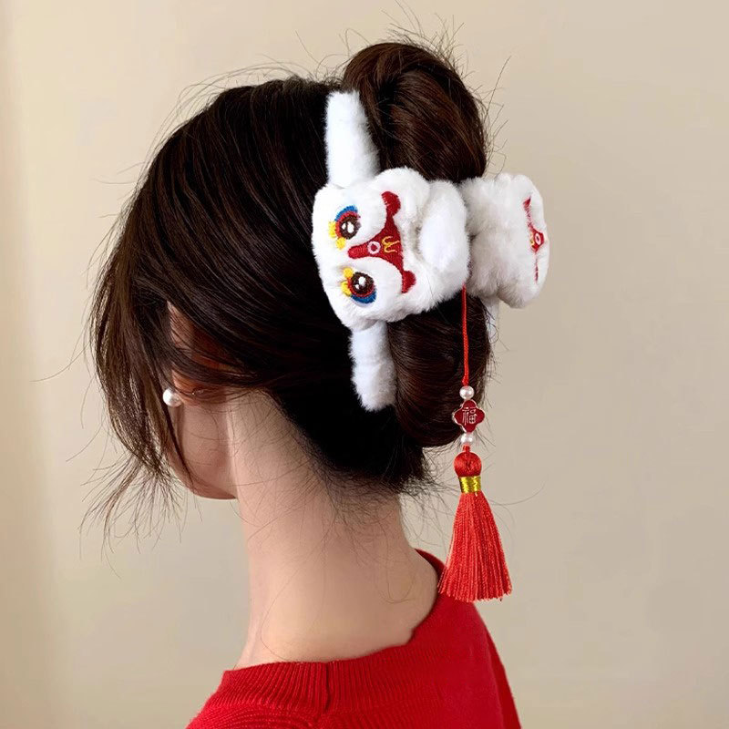 1pc Lion Dance Tassel New Year - Travel Accessories Aesthetic review and price