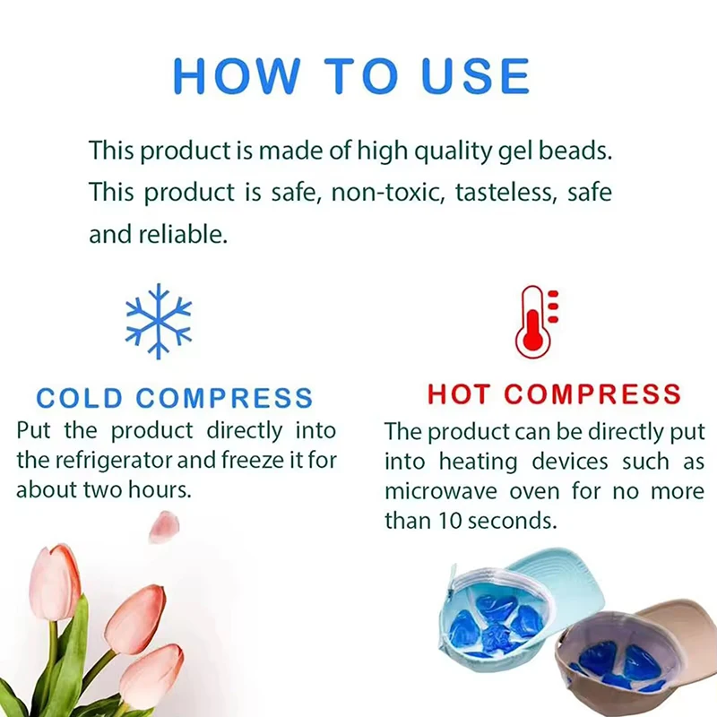 Blue Adjustable PVC Gel Ice Pa - Travel Accessories Kit review and price