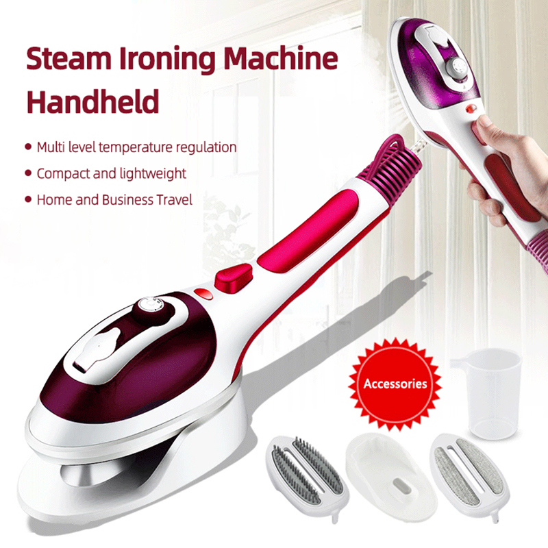 110V/220V Handheld Steam Iron  - Portable Steamer Clothes review and price