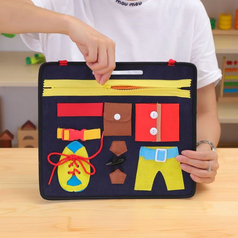 Montessori Busy Board for Todd - Travel Accessories For Toddlers review and price