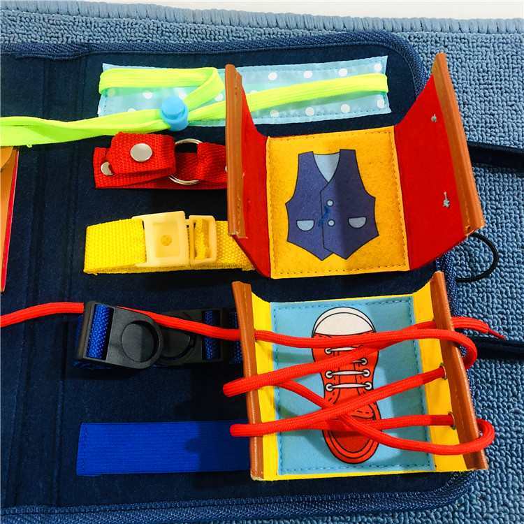 Montessori Busy Board for Todd - Travel Accessories For Toddlers review and price