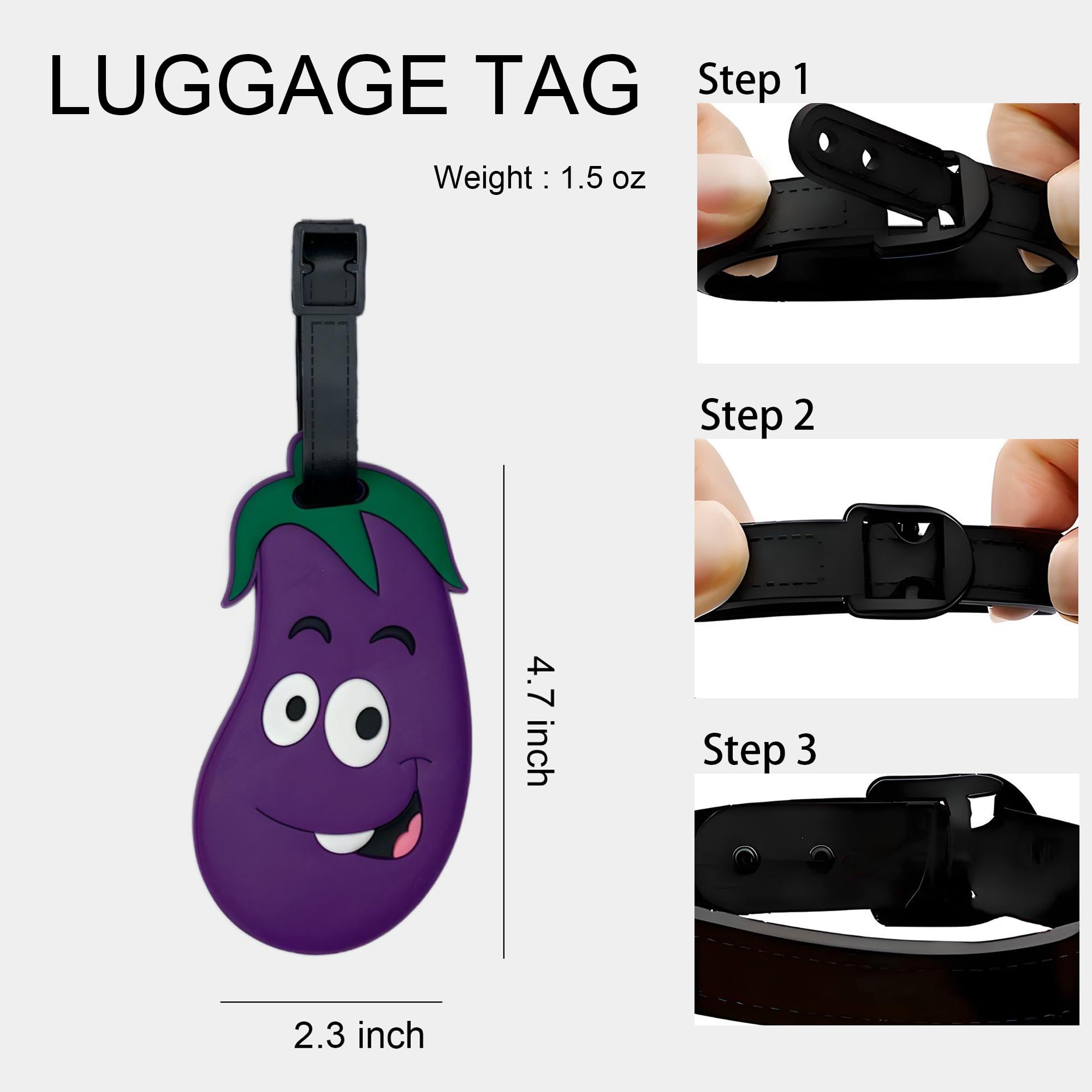 Strawberry Eggplant Carrot Pin - Travel Accessories Unique review and price