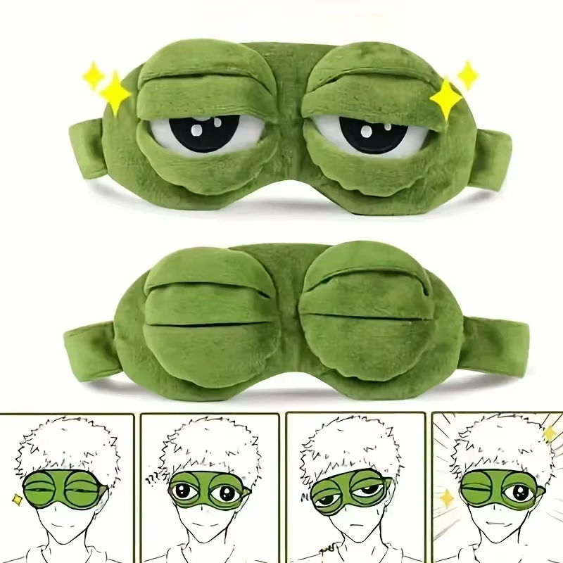 Frog Shaped Eye Mask Party Gam - Travel Accessories Aesthetic review and price
