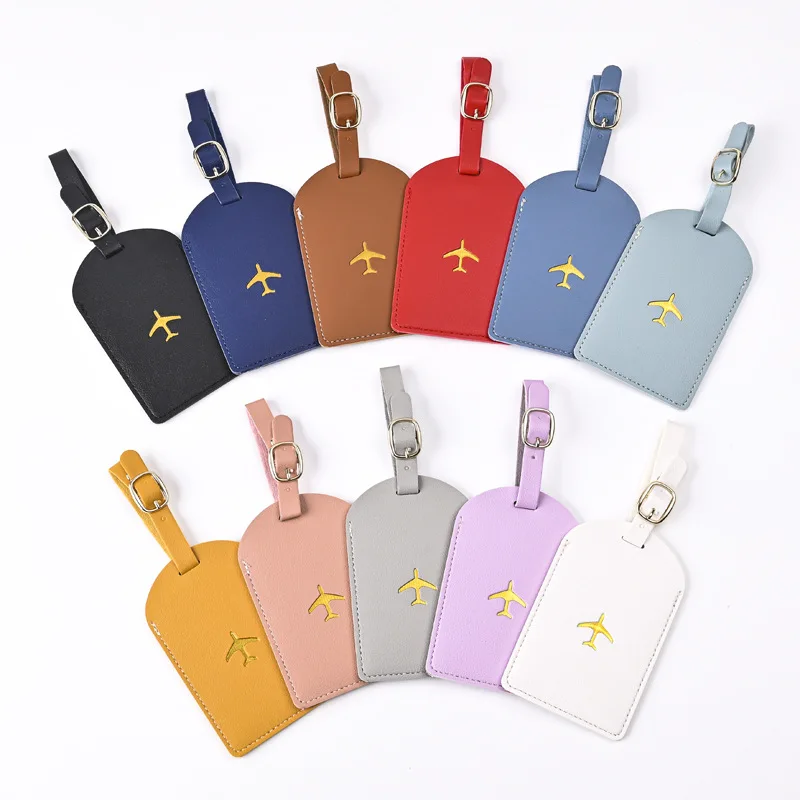 1pc Thicken PU Hot Stamping Ai - Travel Accessories Name review and price