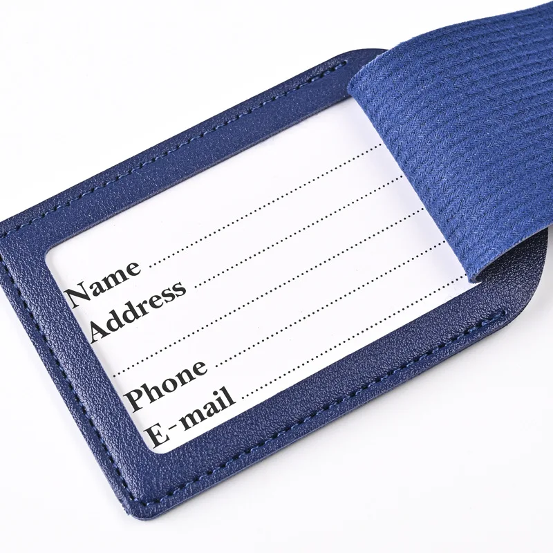 1pc Thicken PU Hot Stamping Ai - Travel Accessories Name review and price