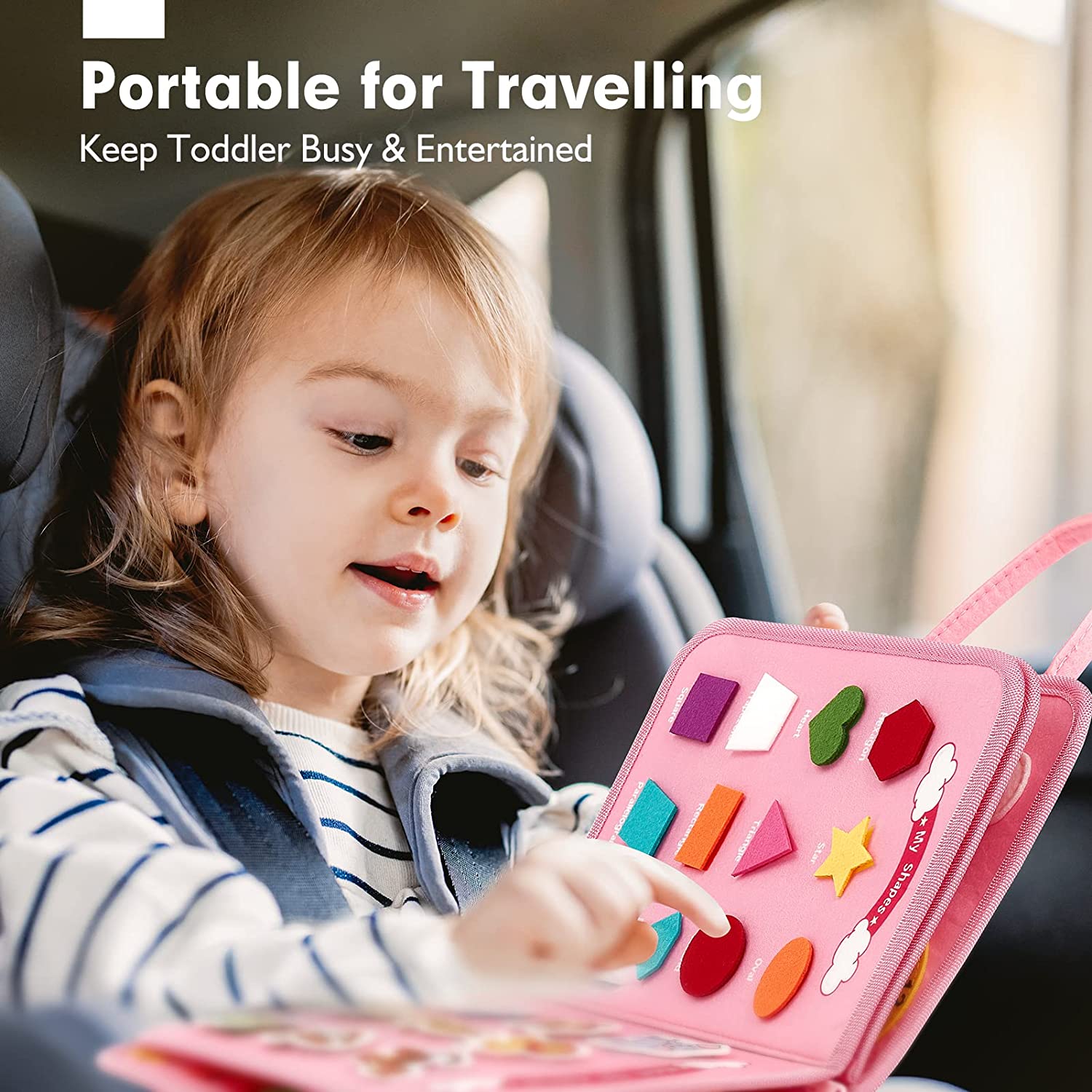 Montessori Toys Busy Board Tod - Travel Accessories For Toddlers review and price