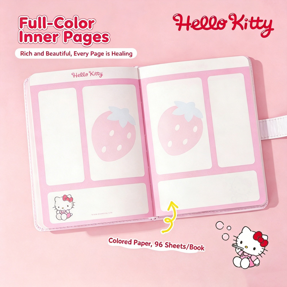 Genuine Sanrio Hello Kitty A5  - Travel Notebook Journal review and price