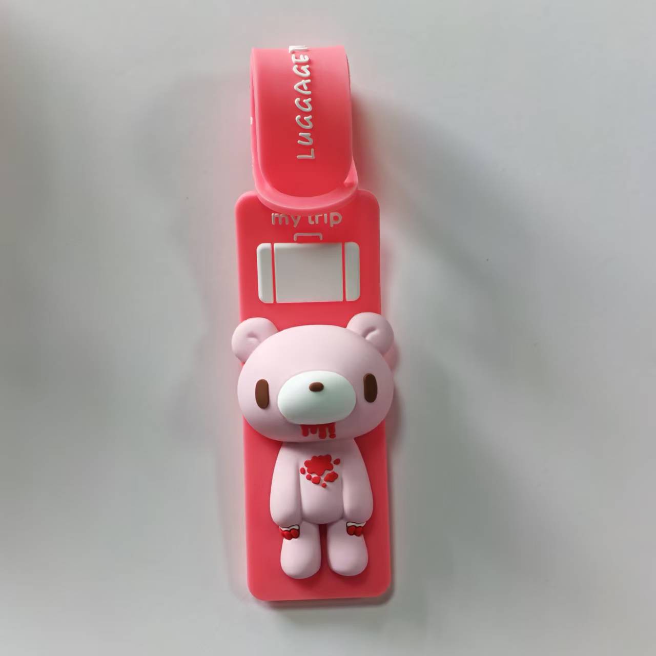 Cute Cartoon Bear Silicone Lug - Travel Accessories Name review and price