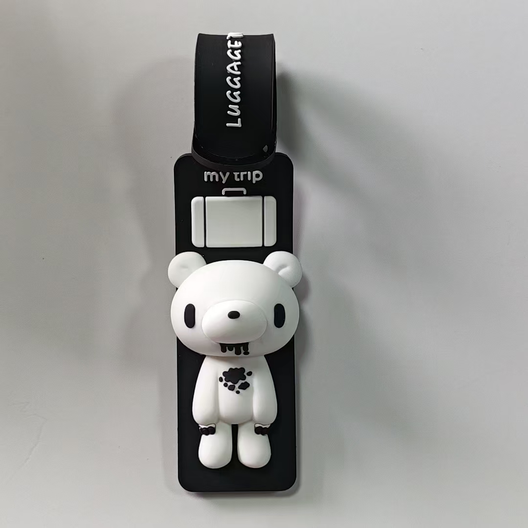 Cute Cartoon Bear Silicone Lug - Travel Accessories Name review and price