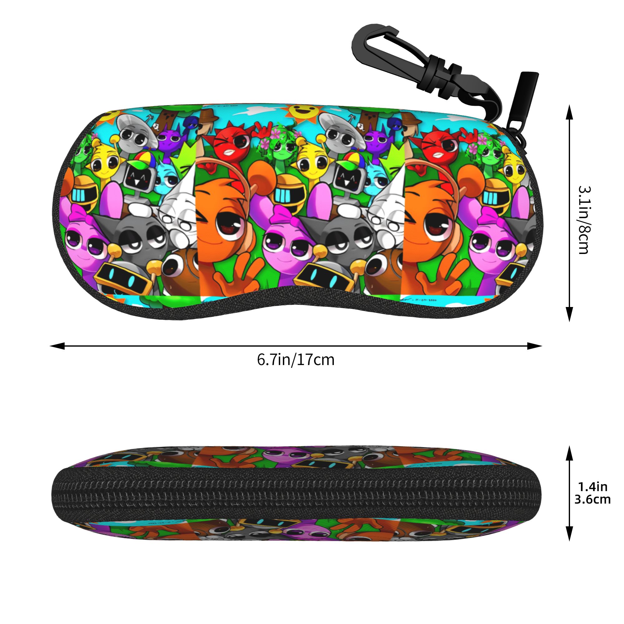 S-Sprunki Game Glasses Case Co - Travel.Accessories News review and price