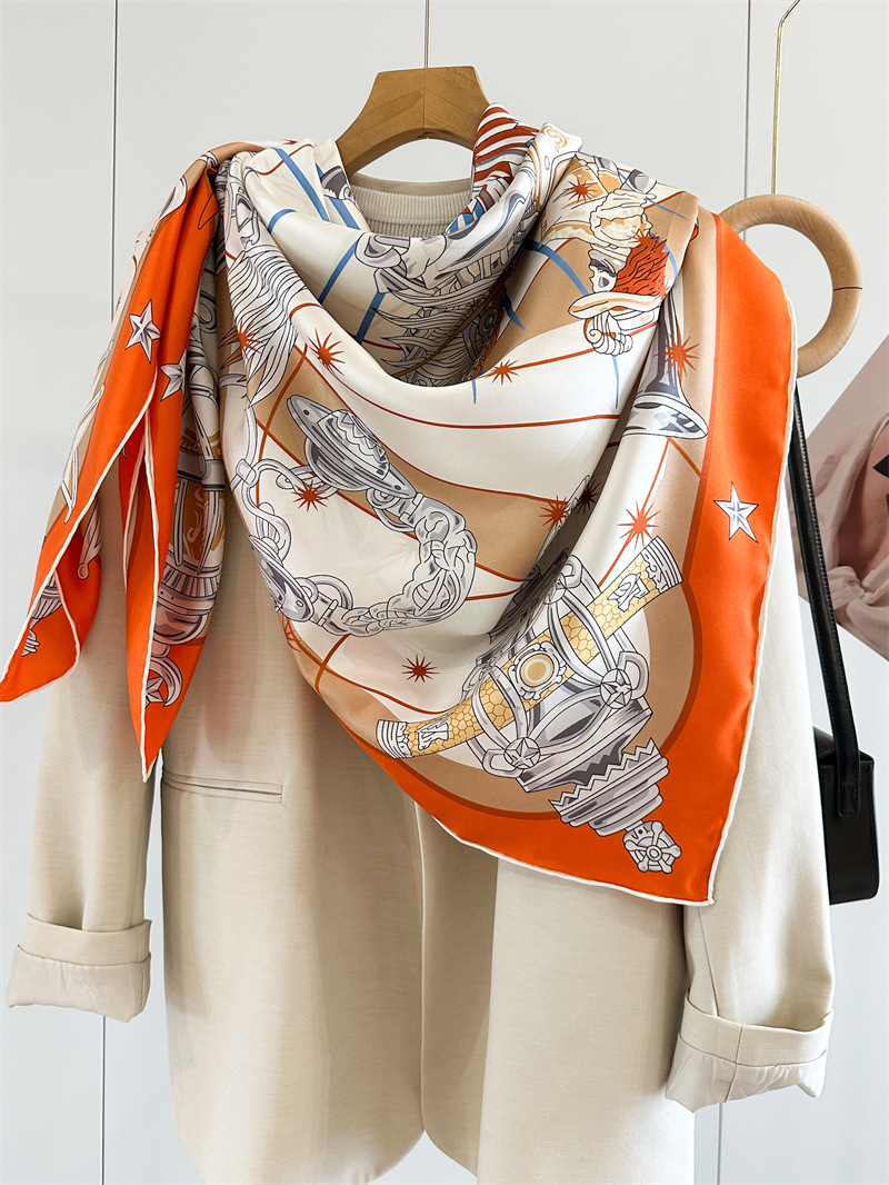 Luxury Brand Scarf Large Silk  - Travel Accessories Luxury review and price