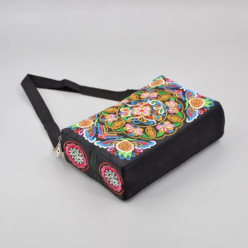 Women's Embroidered Flowers Ny - Travel Accessories Luxury review and price