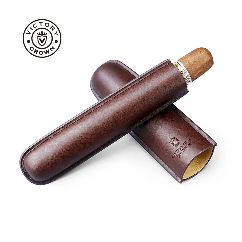 Leather Cigar Tube Humidor Por - Travel Accessories Youtube review and price