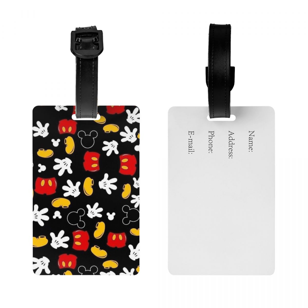 Custom M-Mouse  Luggage Tag fo - Travel Accessories Name review and price