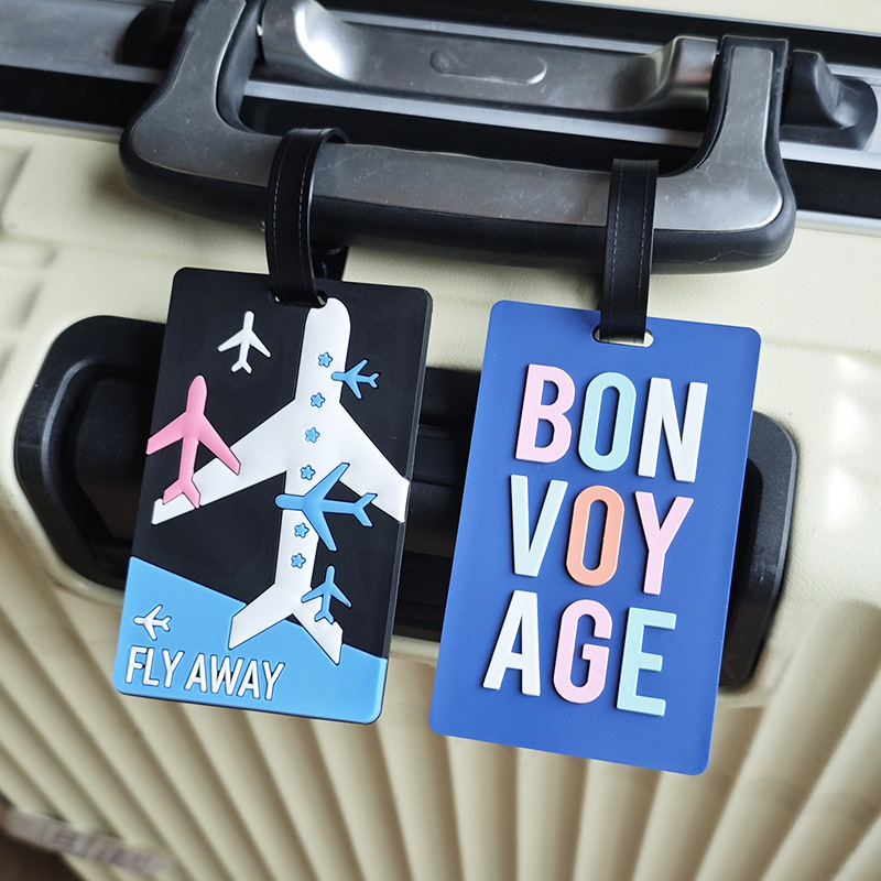 1pc Cartoon Animal PVC Luggage - Travel Accessories Name review and price