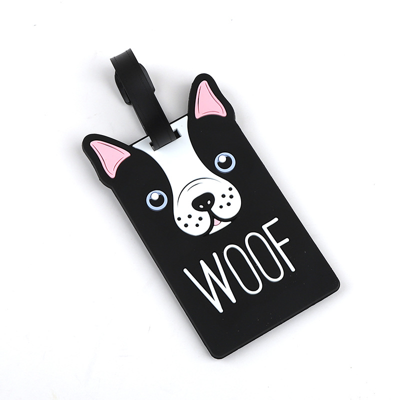 1pc Cartoon Animal PVC Luggage - Travel Accessories Name review and price