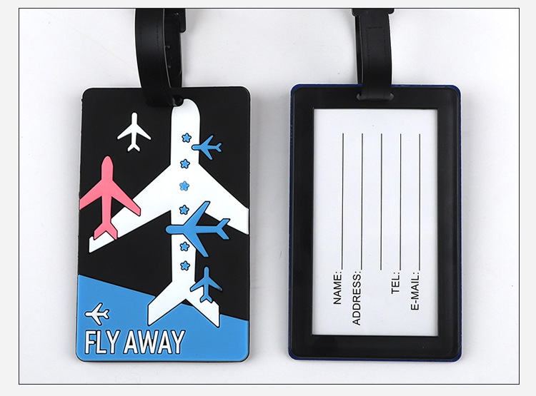 1pc Cartoon Animal PVC Luggage - Travel Accessories Name review and price
