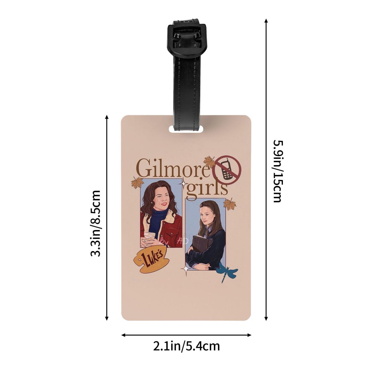 Gilmore Girls Graffiti Luggage - Travel Accessories Name review and price