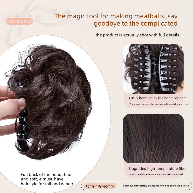 Natural Black Fake Hair Claw C - Travel Accessories Bunnings review and price