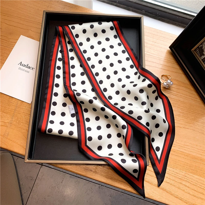 Luxury Long Silk Scarf Female  - Travel Accessories Luxury review and price