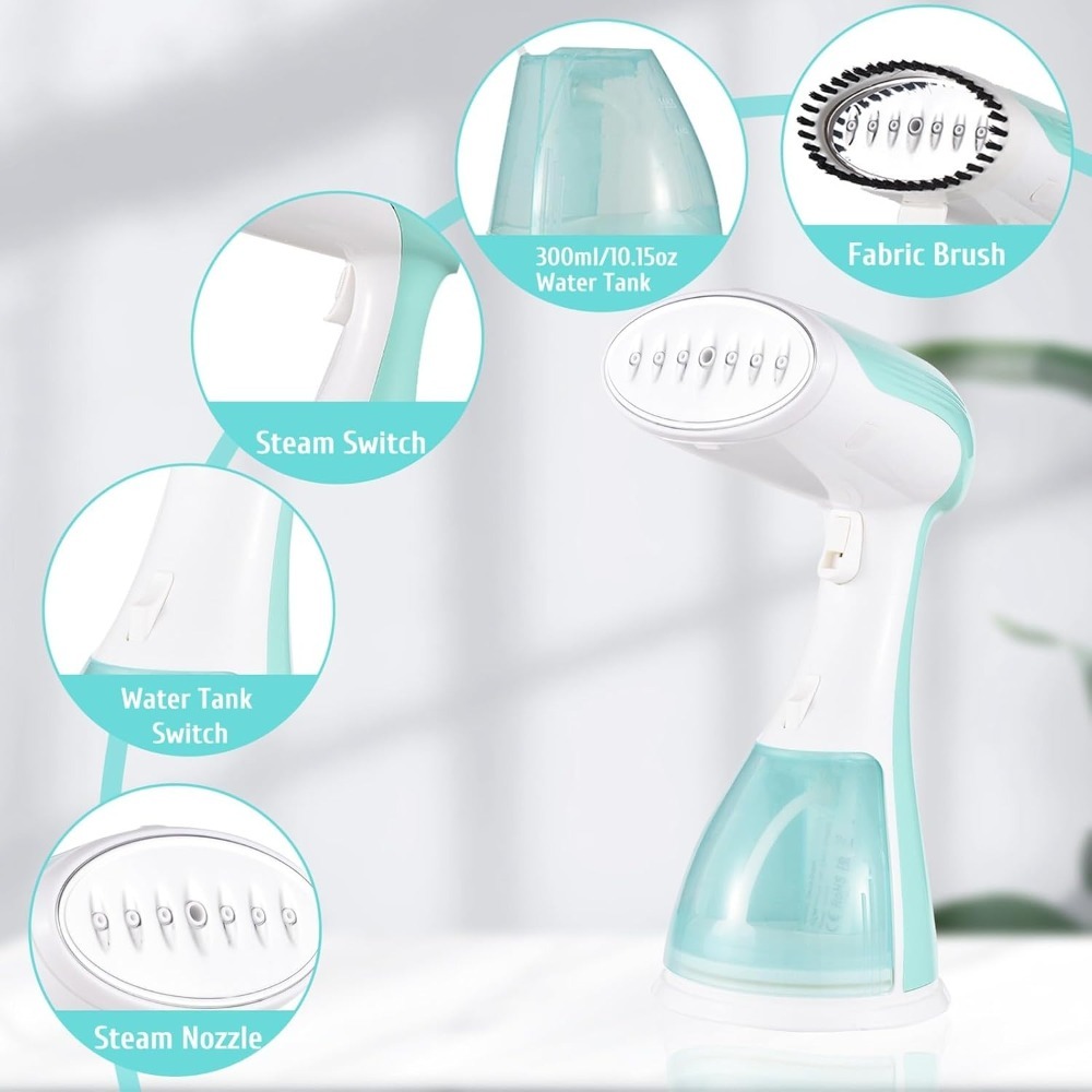 1500W Handheld Garment Steamer - Portable Steamer Clothes review and price