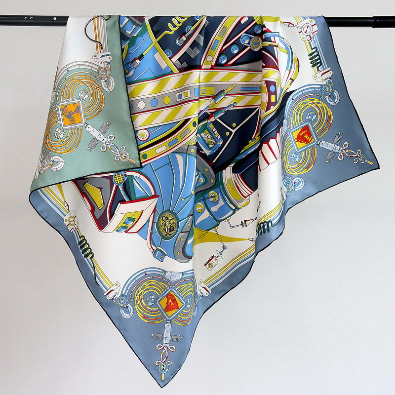 18MM Silk Scarf Women Hand Rol - Travel Accessories Luxury review and price