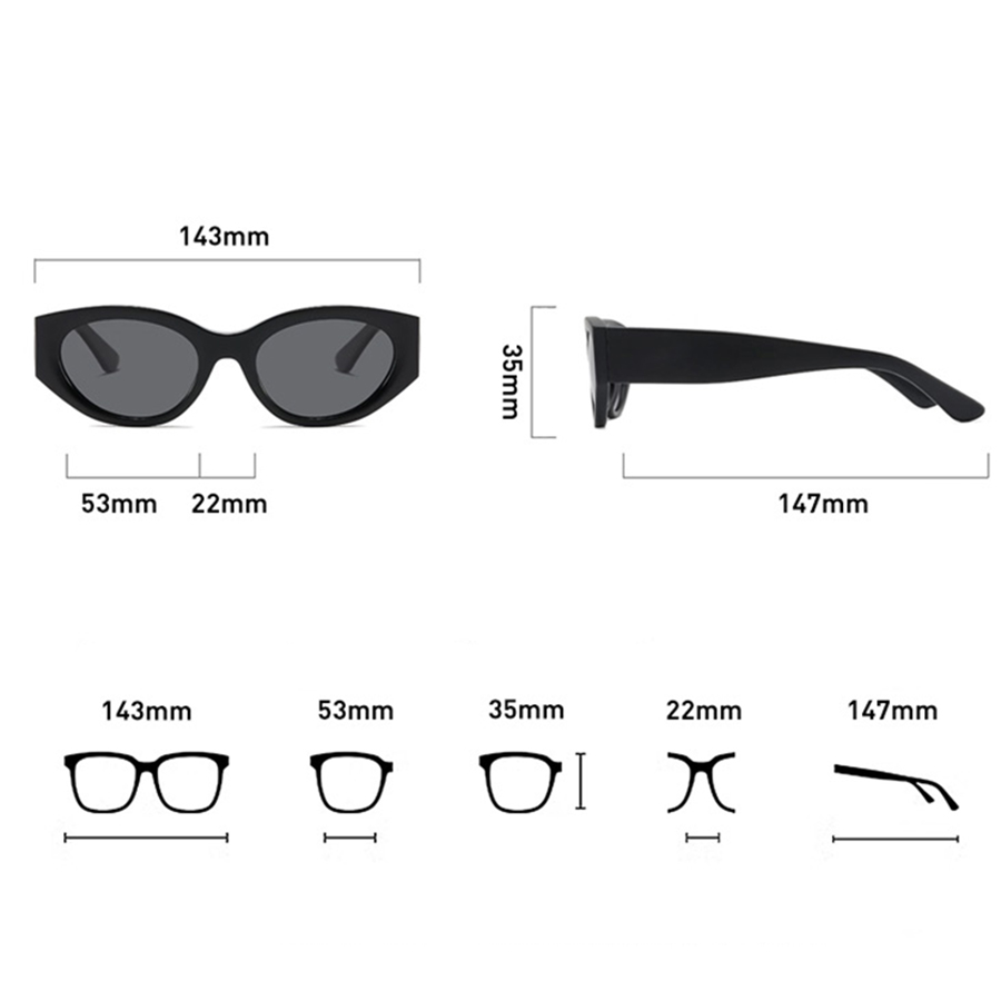 Women Men Classic Cat-Eye Pola - Travel Accessories Luxury review and price