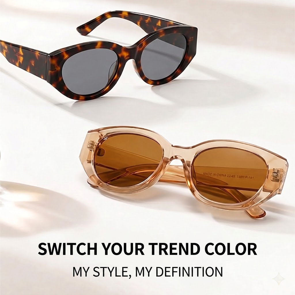Women Men Classic Cat-Eye Pola - Travel Accessories Luxury review and price