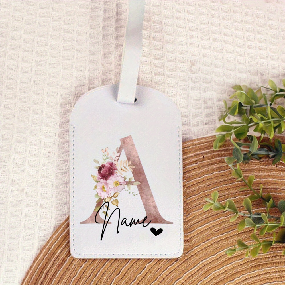 Personalized PU Luggage Tag Fa - Travel Accessories Name review and price
